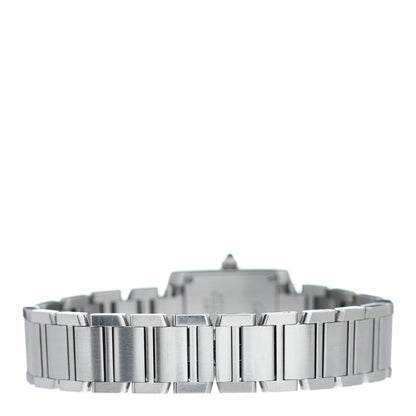 Cartier Stainless Steel 20mm Tank Francaise Quartz Watch 3 of 5