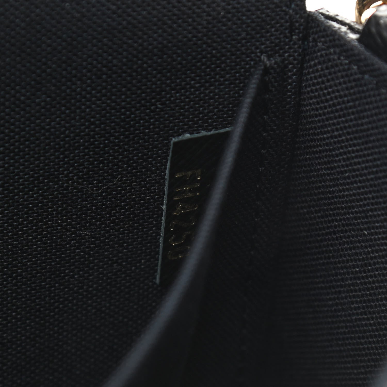 Louis Vuitton Game On Felicie Chain Wallet Black 7 of 9