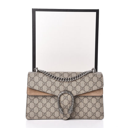 Gucci GG Supreme Monogram Small Dionysus Shoulder Bag Taupe 13 of 13