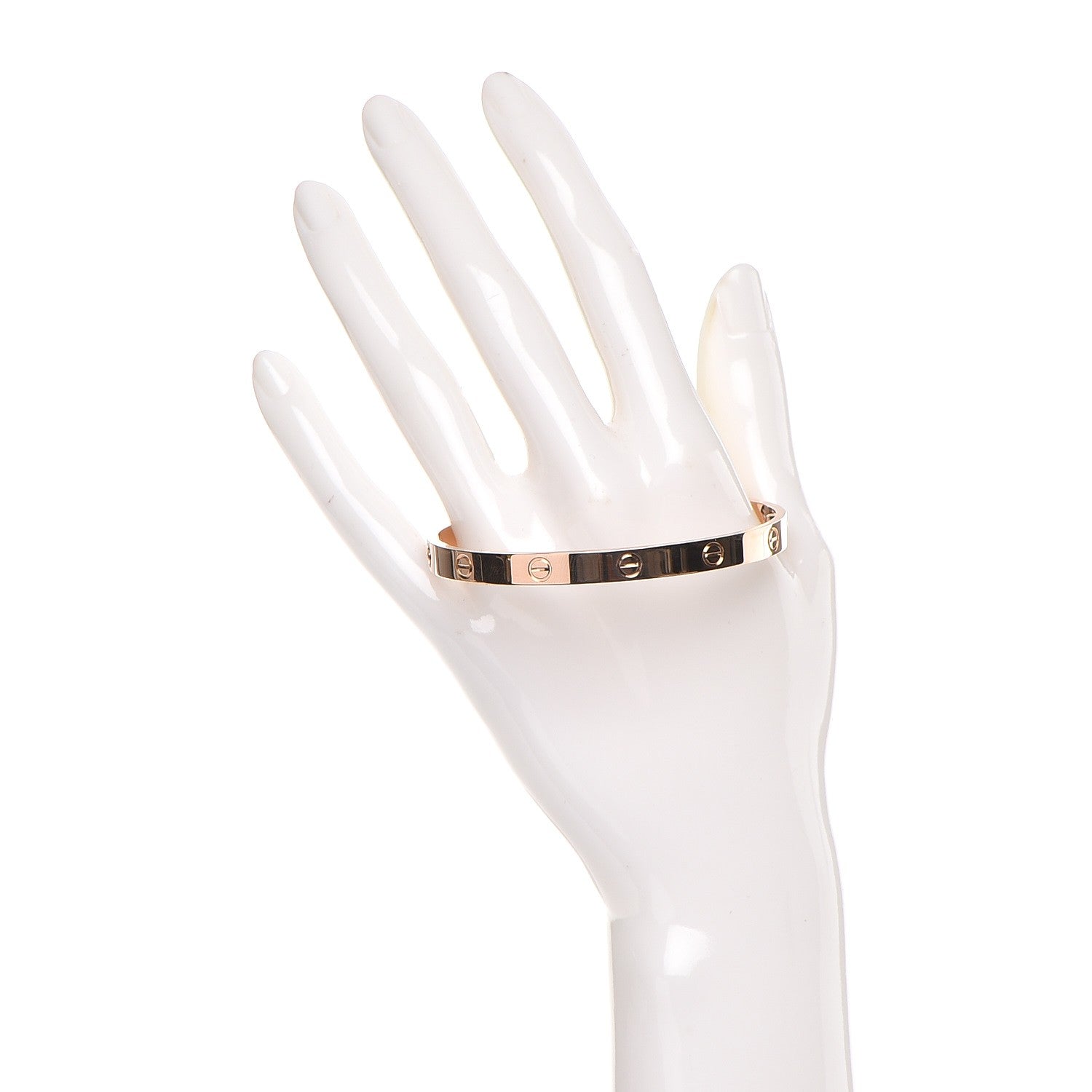 Cartier 18K Pink Gold LOVE Bracelet 19 2 of 6