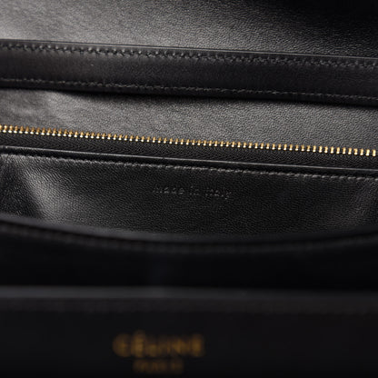 Celine Box Calfskin Medium Classic Box Flap Black 9 of 13
