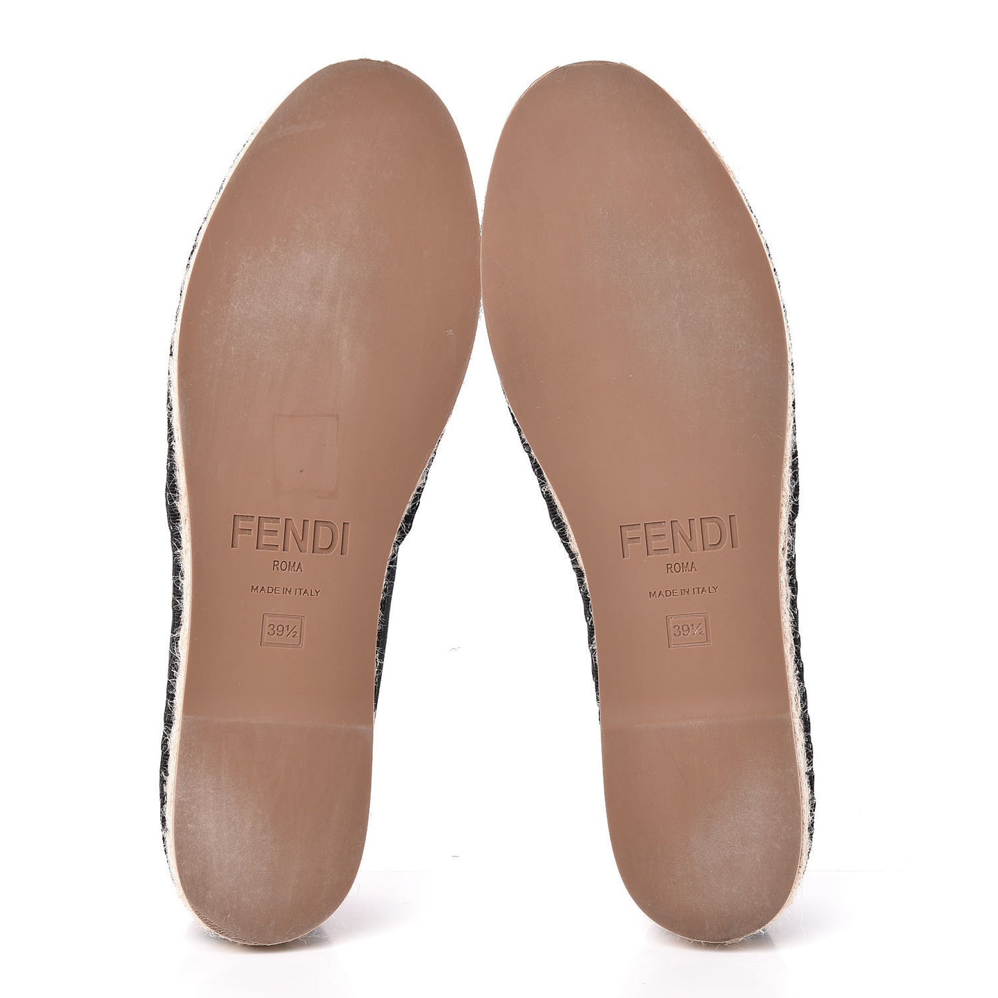 Canvas Mesh FF Colibri Espadrilles 39.5 Black Tobacco Moro