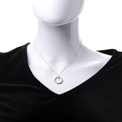 Cartier 18K Pink Gold Diamond Juste Un Clou Pendant Necklace 2 of 5