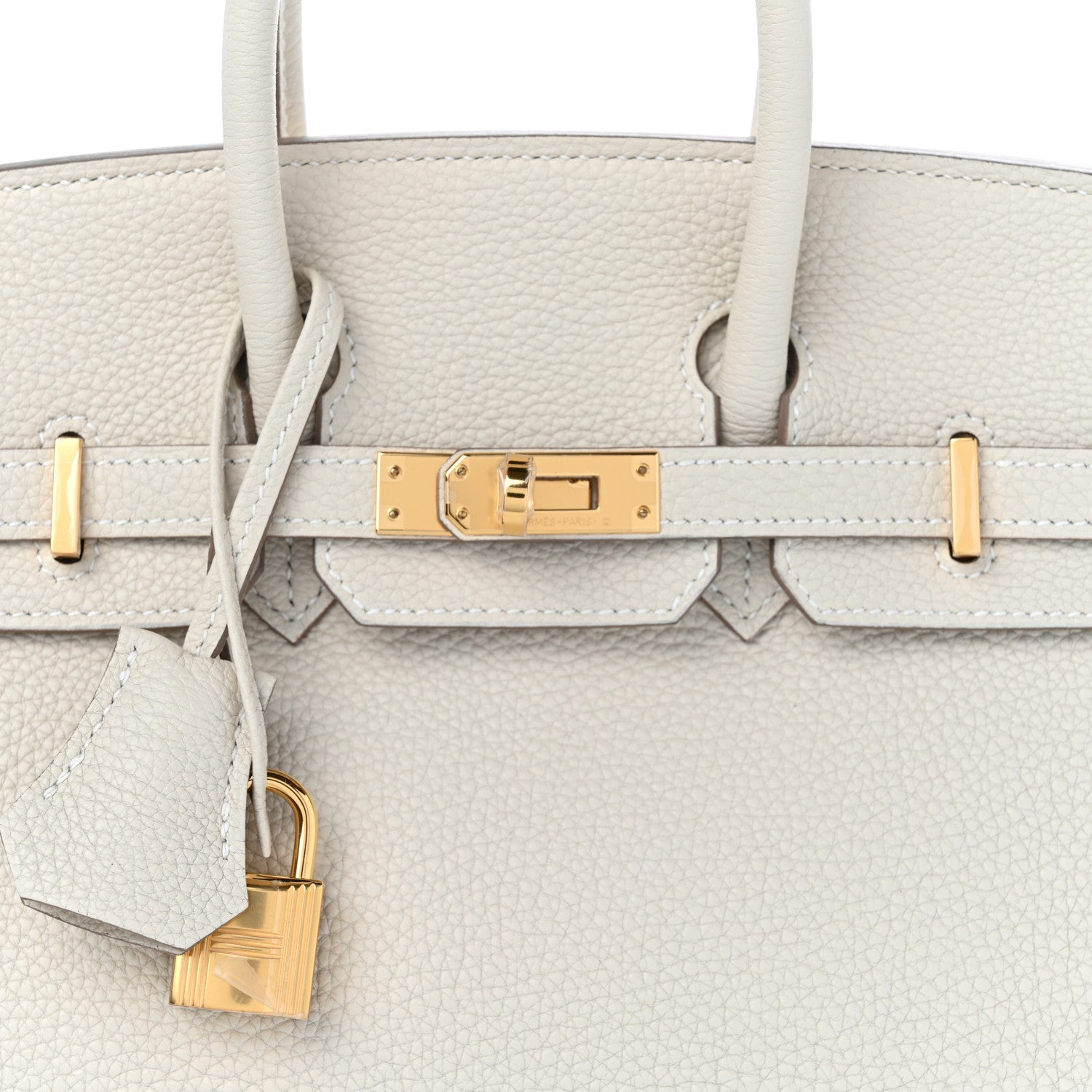 Hermes Togo Birkin 25 Craie 8 of 11