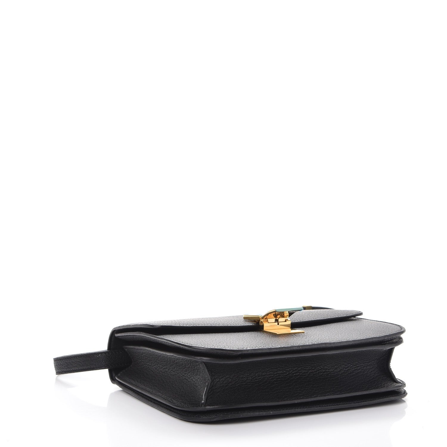 Celine Goatskin Medium Classic Box Flap Bag Black 4 of 8