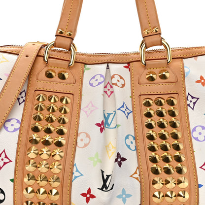 Louis Vuitton Monogram Multicolor Courtney MM White 7 of 9