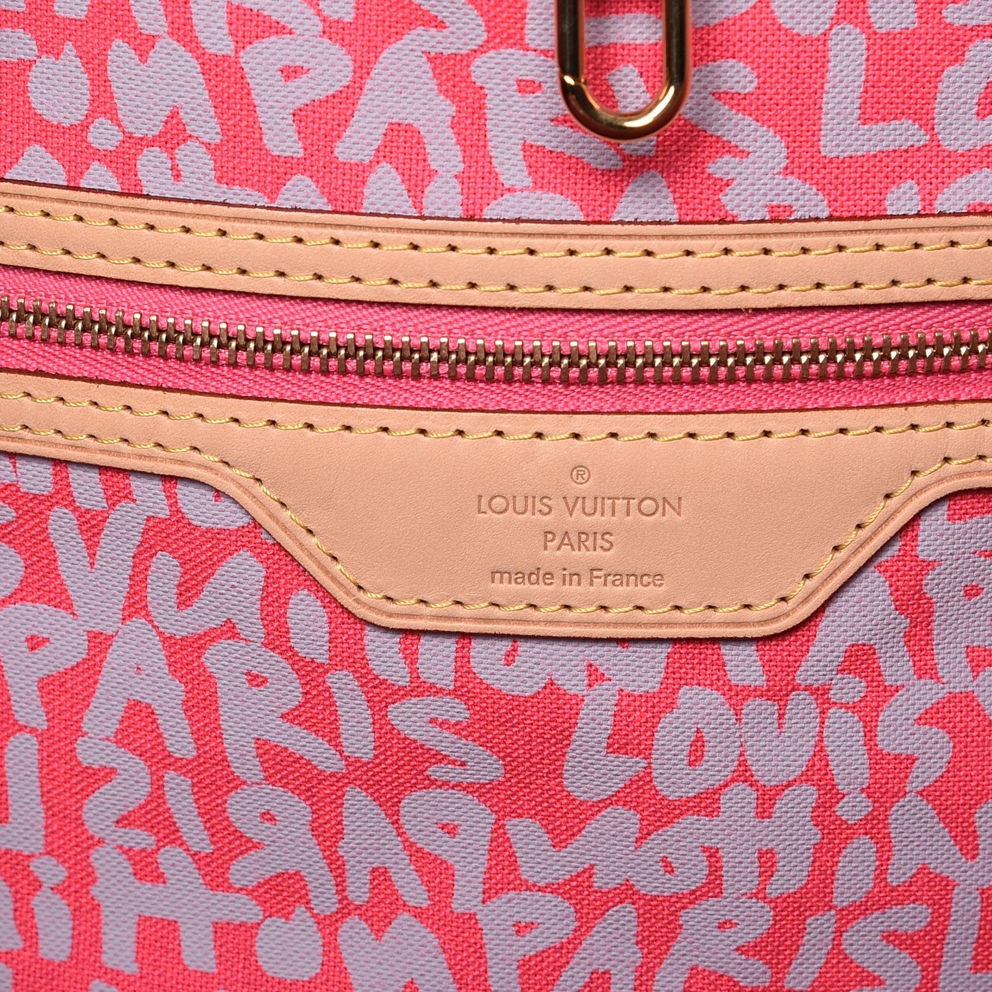 Monogram Graffiti Neverfull GM Fuchsia