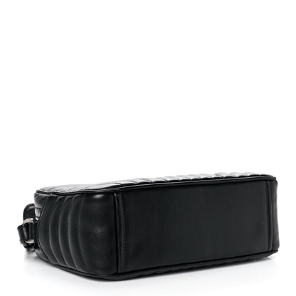 Prada Soft Calfskin Diagramme Camera Bag Black 4 of 11