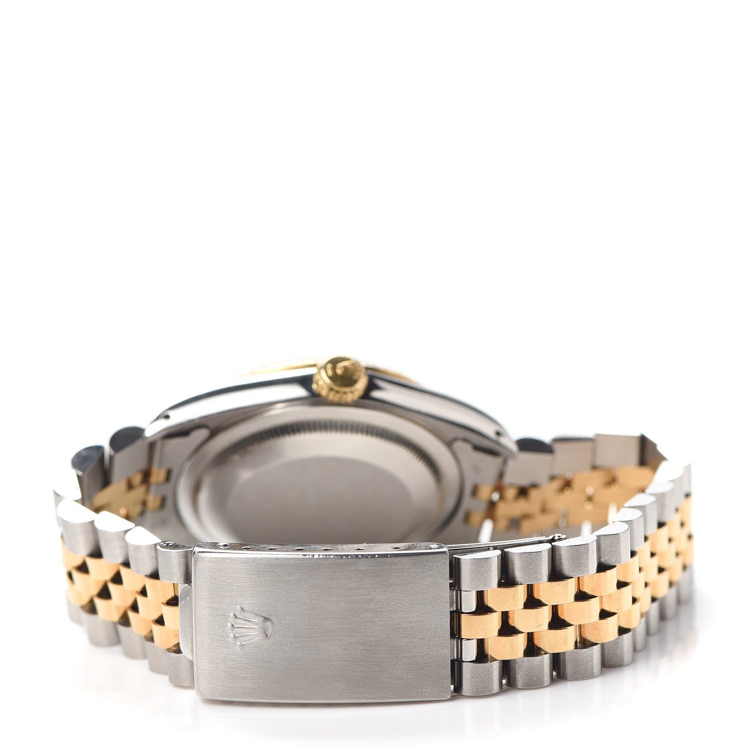 Rolex Stainless Steel 18K Yellow Gold Diamond 36mm Oyster Perpetual Datejust Watch Champagne 16233 3 of 5