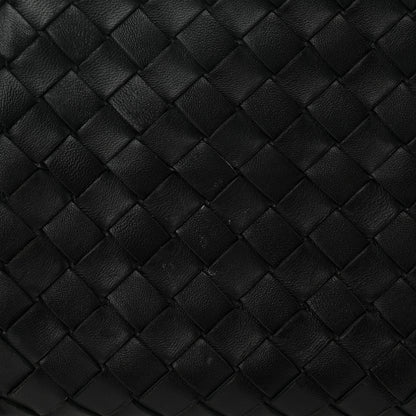 Bottega Veneta Nappa Intrecciato Small Parachute Shoulder Bag Black 10 of 10