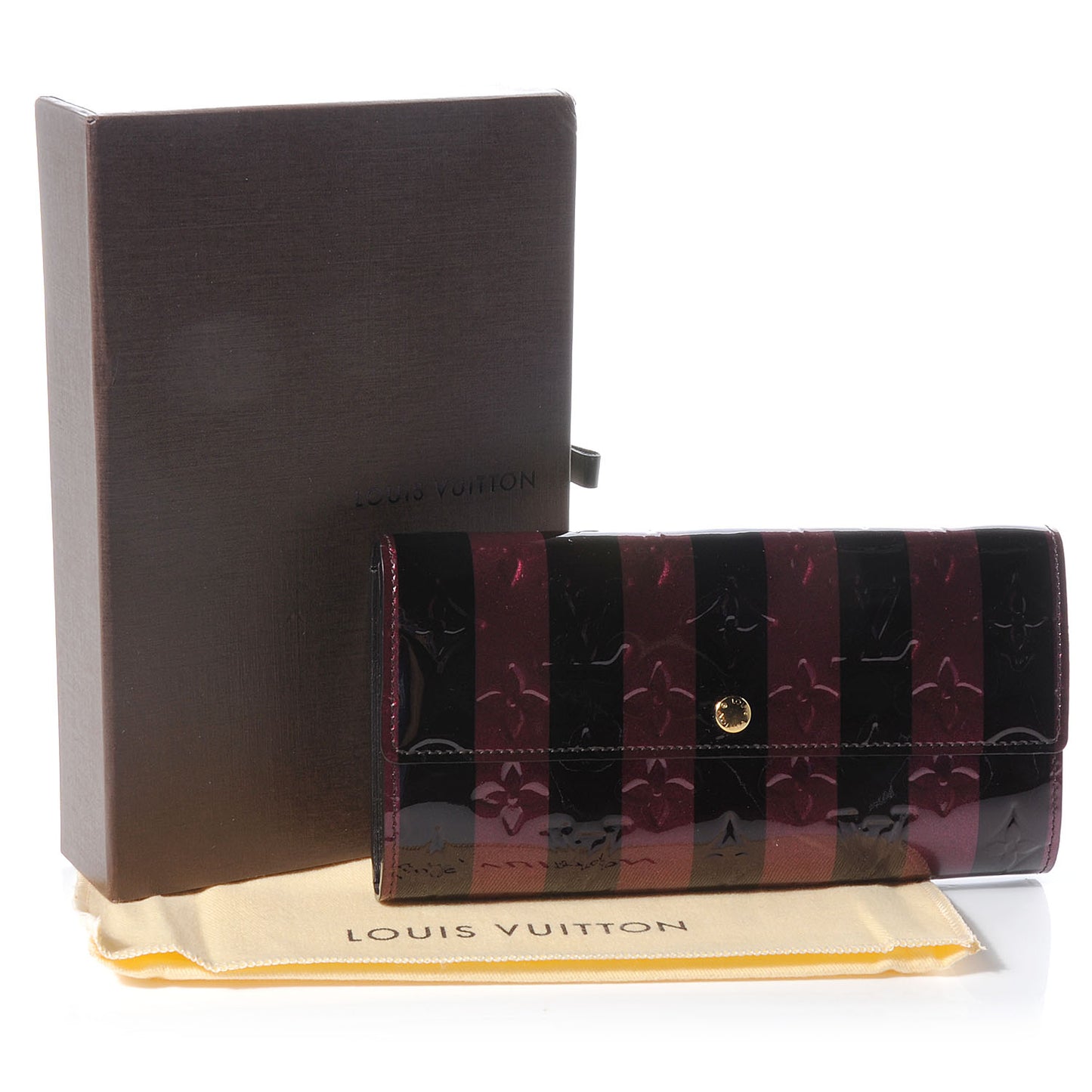 Vernis Rayures Sarah Wallet Amarante