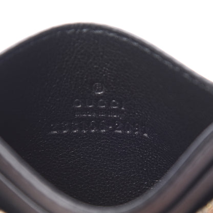 Gucci GG Supreme Monogram Bees Card Holder Black 6 of 7
