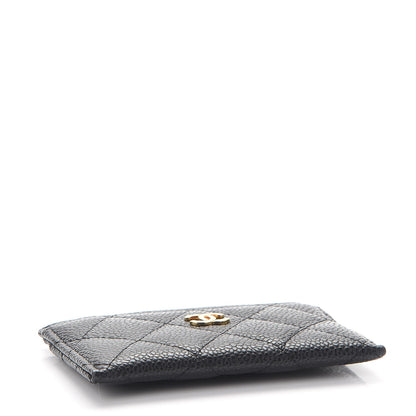 Chanel Caviar Quilted Card Holder Black 4 of 9