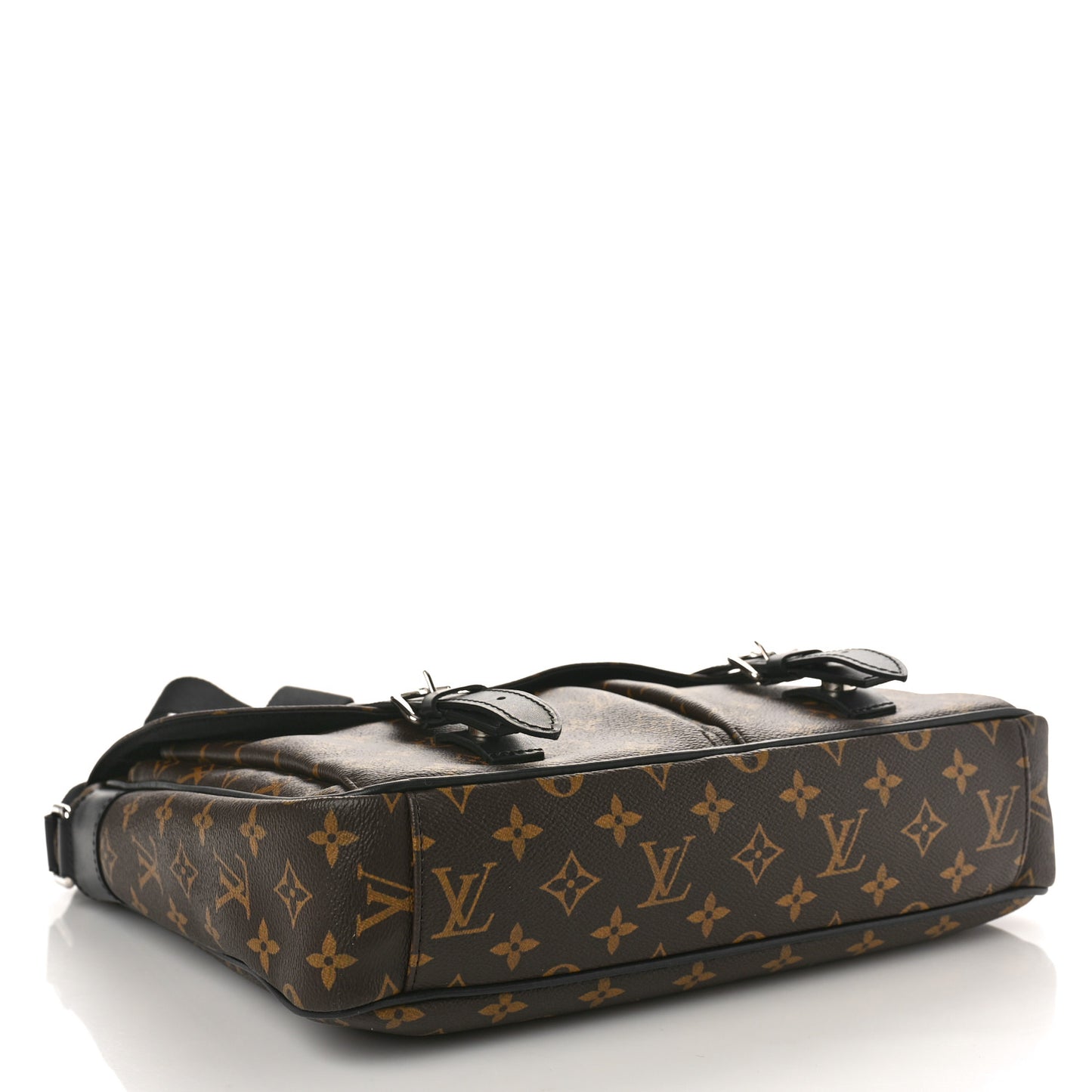LOUIS VUITTON Monogram Macassar Christopher Messenger