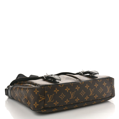 Louis Vuitton LOUIS VUITTON Monogram Macassar Christopher Messenger 4 of 9
