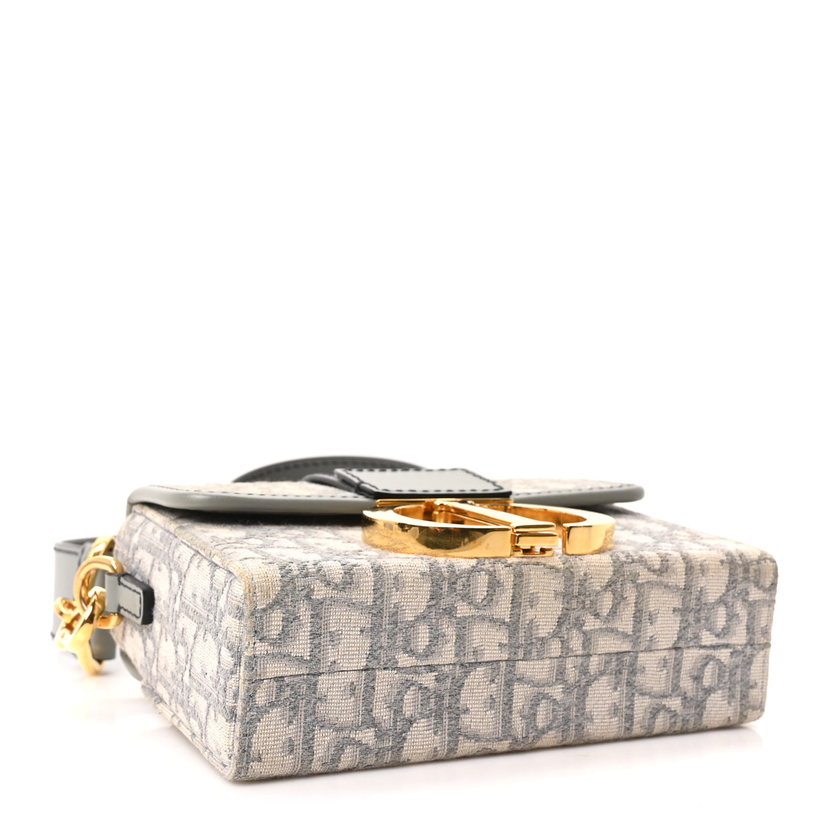 Christian Dior Oblique 30 Montaigne Box Bag Grey 3 of 9