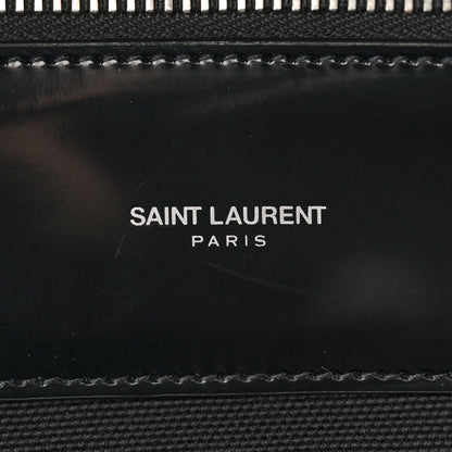 Saint Laurent Patent Calfskin Large Thin Sac De Jour Black 5 of 12