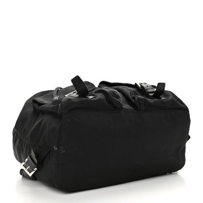 Prada Nylon Vela Medium Backpack Black 4 of 9