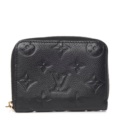 Louis Vuitton Empreinte Zippy Coin Purse Black 1 of 7
