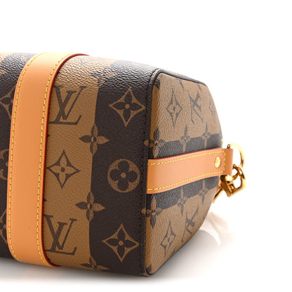 Louis Vuitton X NIGO Reverse Monogram Stripes City Keepall Bandouliere Brown 9 of 9
