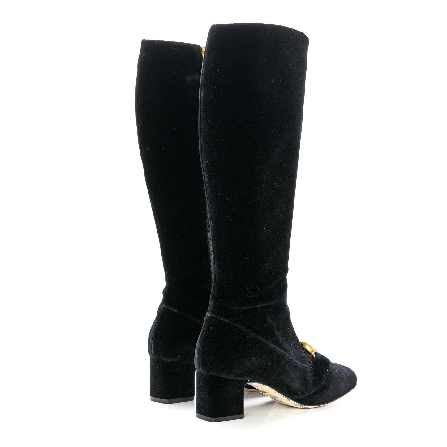 Velvet GG Victoire 55mm Boots 36 Black