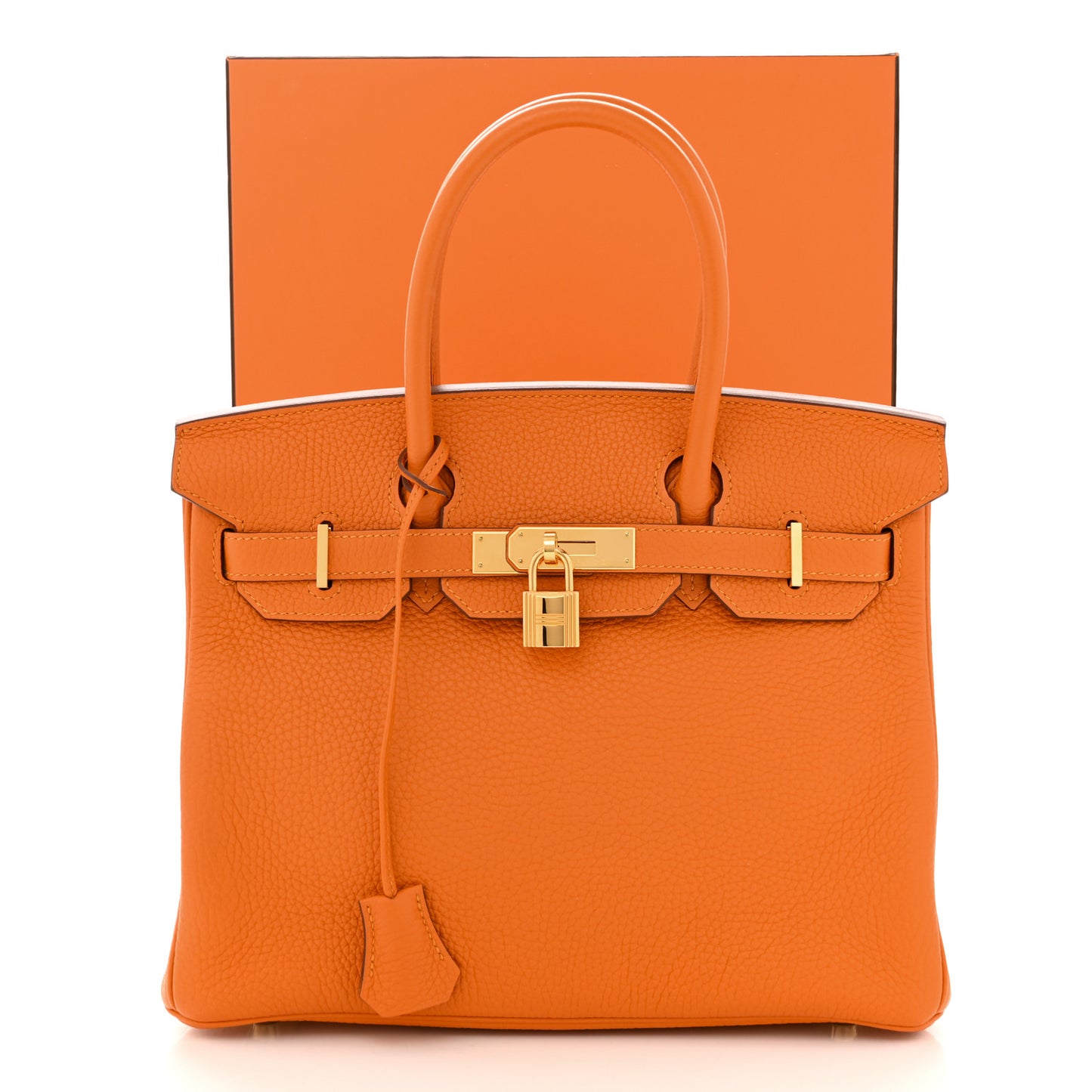 Taurillon Clemence Birkin 30 Abricot