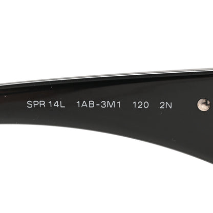 Prada Acetate Sunglasses SPR 14L Black 6 of 8