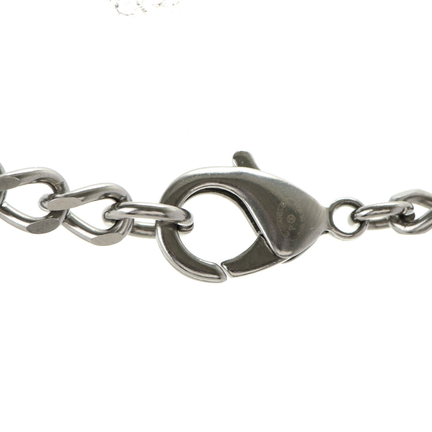 Chanel Crystal CC Whistle Pendant Necklace 6 of 6