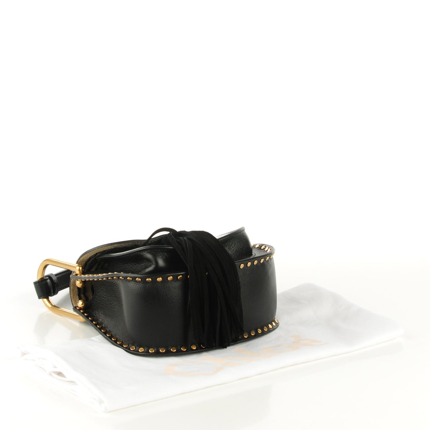 Calfskin Braided Mini Hudson Shoulder Bag Black