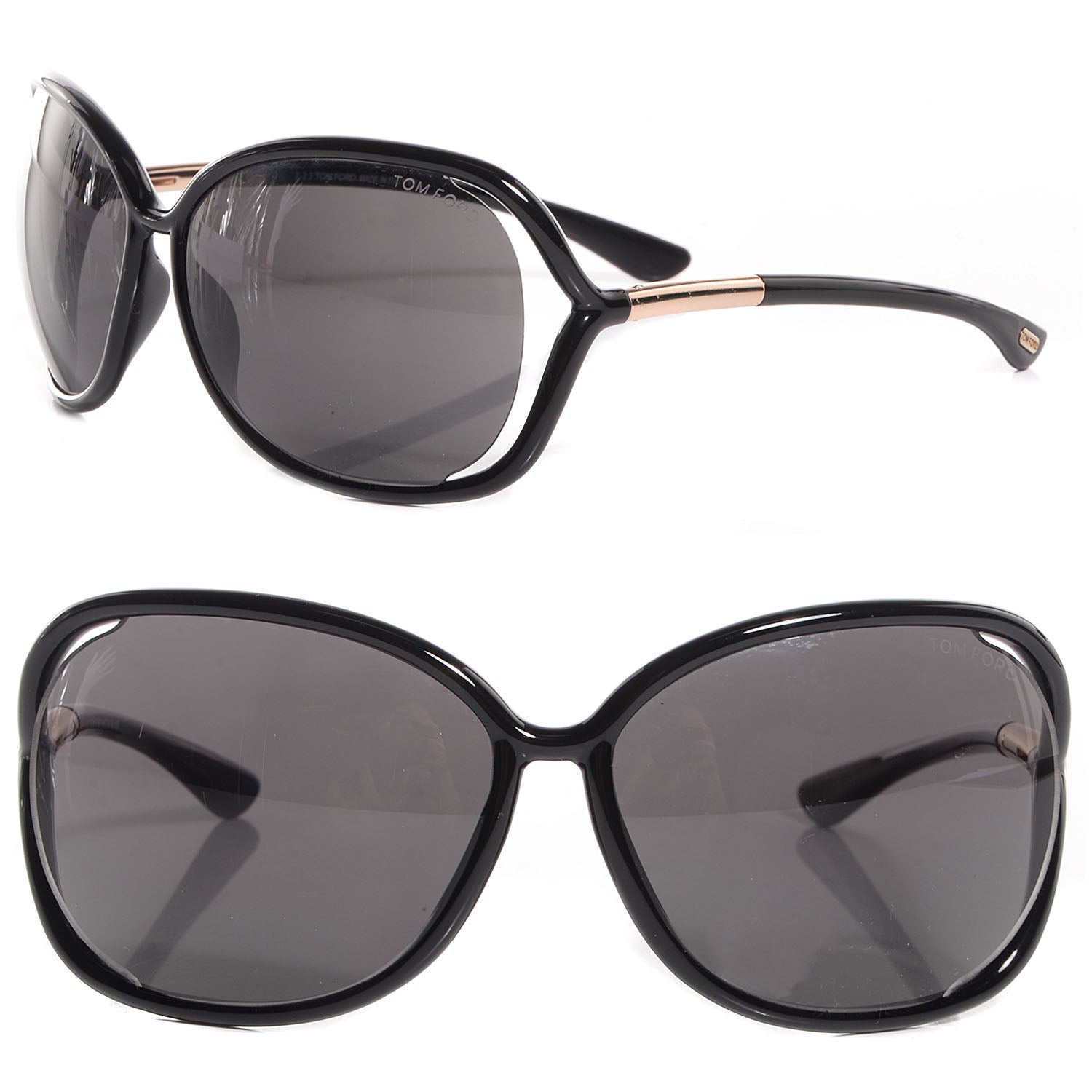 Tom Ford Raquel Sunglasses TF76 Black 1 of 5