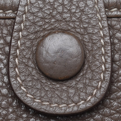 Hermes Taurillon Clemence Evelyne III PM Etoupe 11 of 18