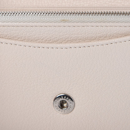Mulberry Glossy Goatskin Dome Rivet Continental Wallet Cream 8 of 8
