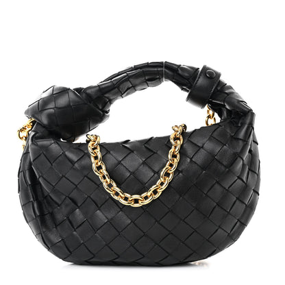Bottega Veneta Nappa Intrecciato Mini Chain Jodie Black 1 of 10