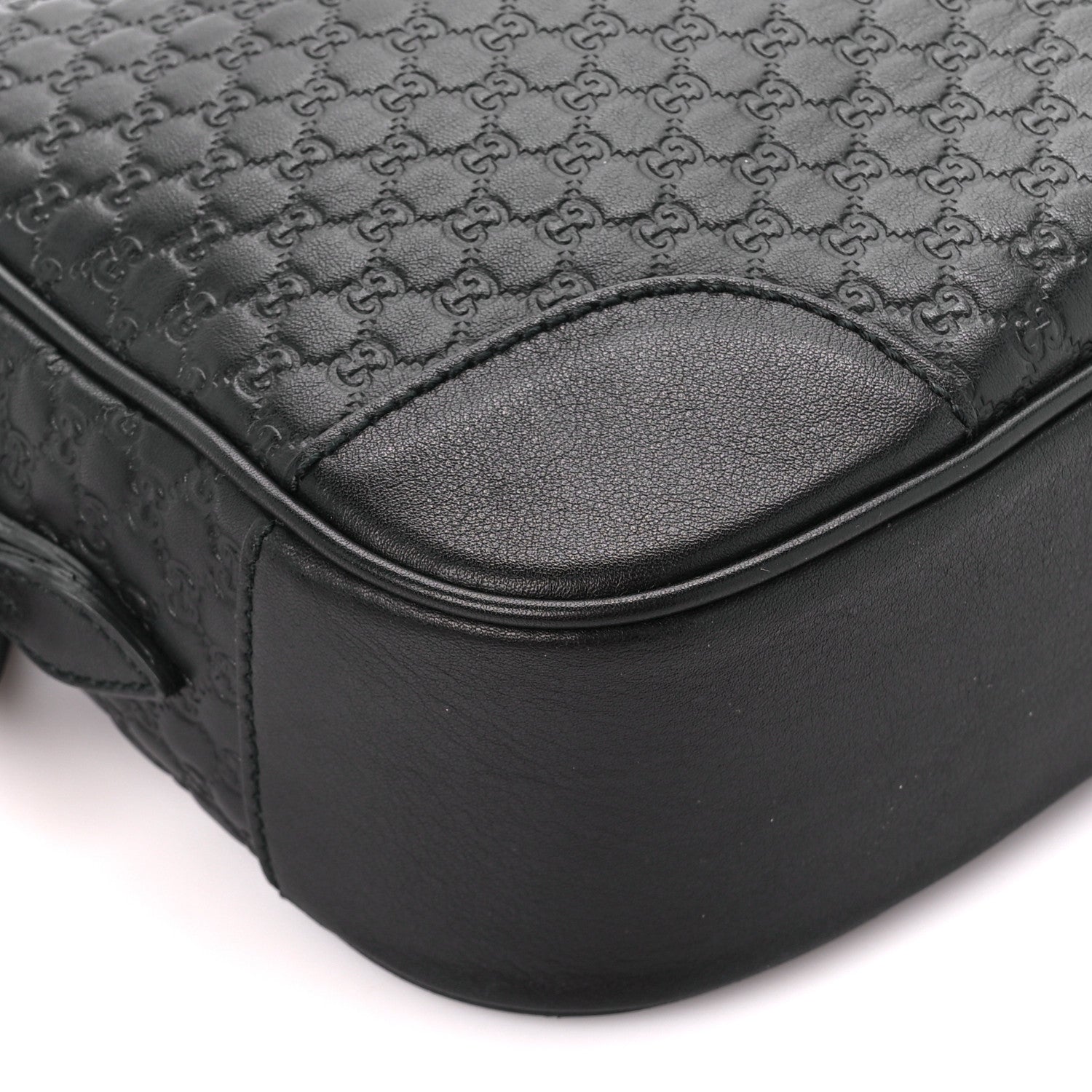 Gucci Microguccissima Mini Bree Messenger Bag Black 10 of 11
