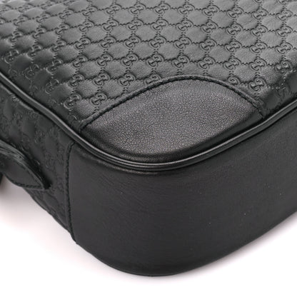 Gucci Microguccissima Mini Bree Messenger Bag Black 10 of 11
