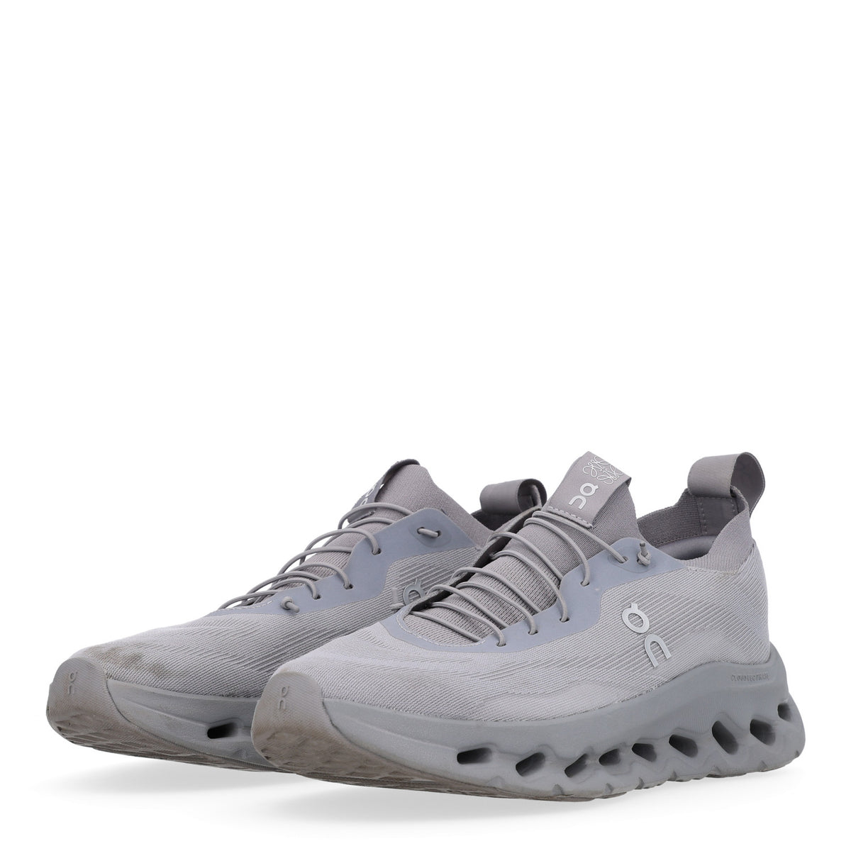 X ON Recycled Polyester Mens Cloudtilt Sneakers 43 Slate Grey