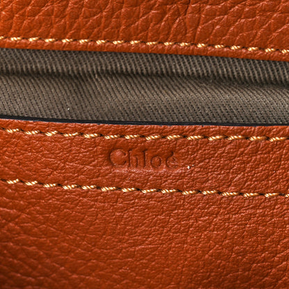 Chloe Grained Calfskin Small Marcie Saddle Bag Tan 6 of 12