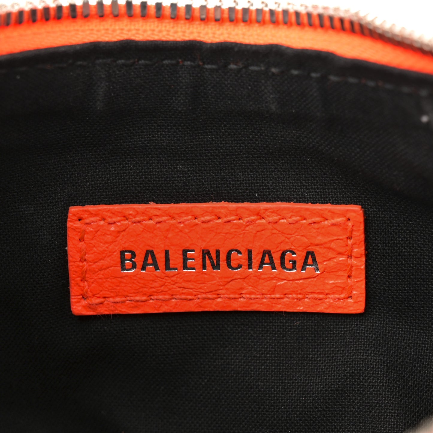 Agneau Arena Le Cagole Shoulder Bag XS Orange