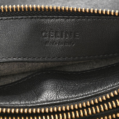 Celine Lambskin Small Trio Crossbody Bag Black 8 of 13