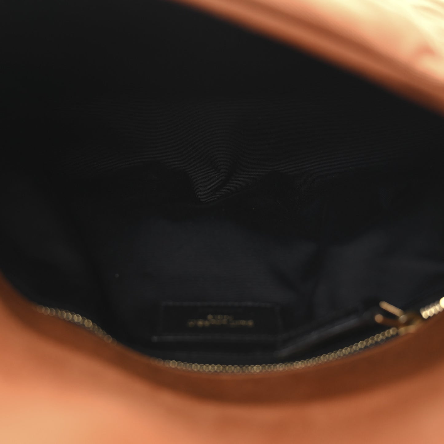 Canvas Quilted Small Loulou Puffer Monogram Chain Satchel Cinnamon