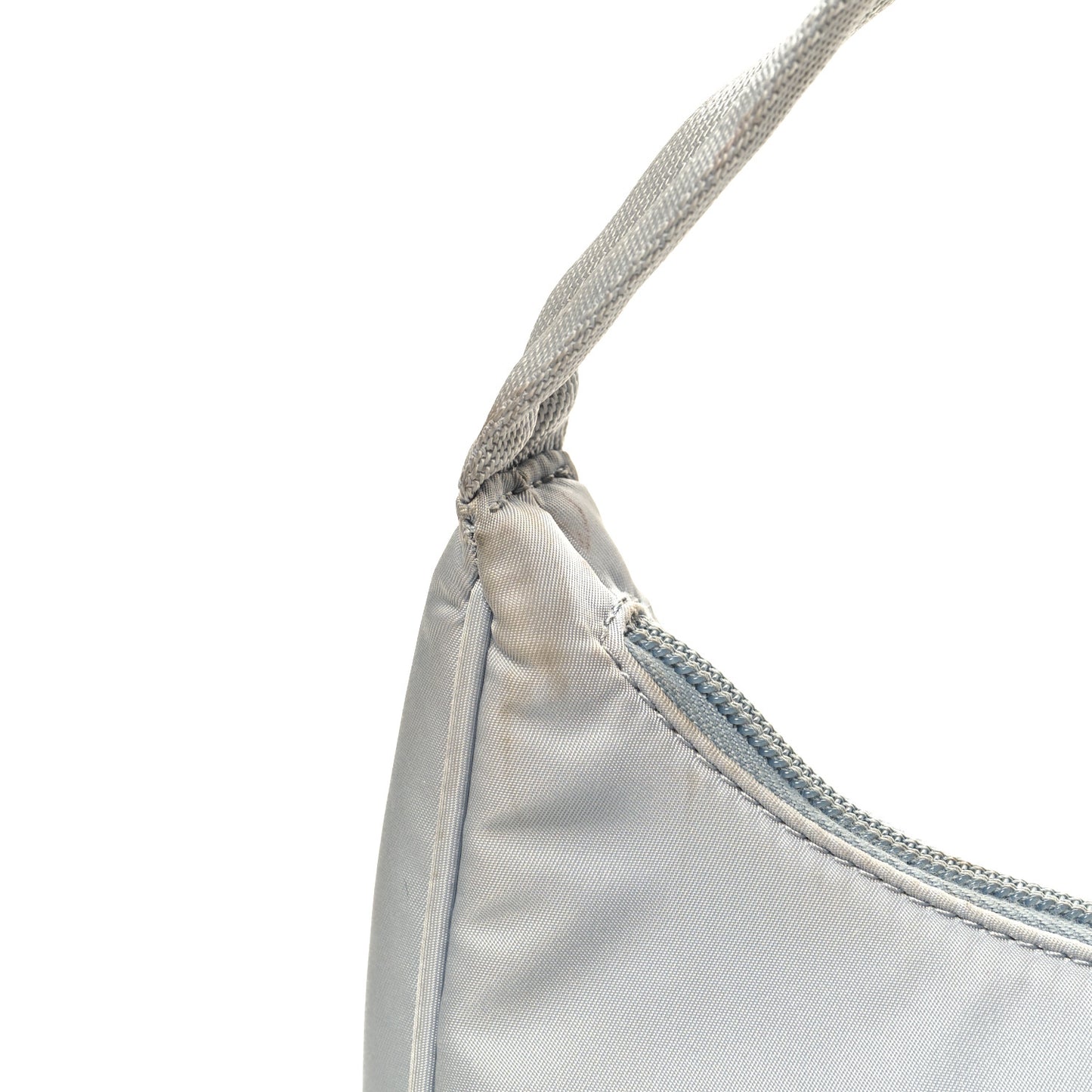Tessuto Nylon Mini Re-Edition 2000 Bag Fiordaliso