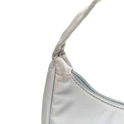Prada Tessuto Nylon Mini Re-Edition 2000 Bag Fiordaliso 10 of 10