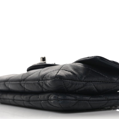 Chanel Lambskin Quilted Mini Mineral Nights Flap Crossbody Bag Black 7 of 8