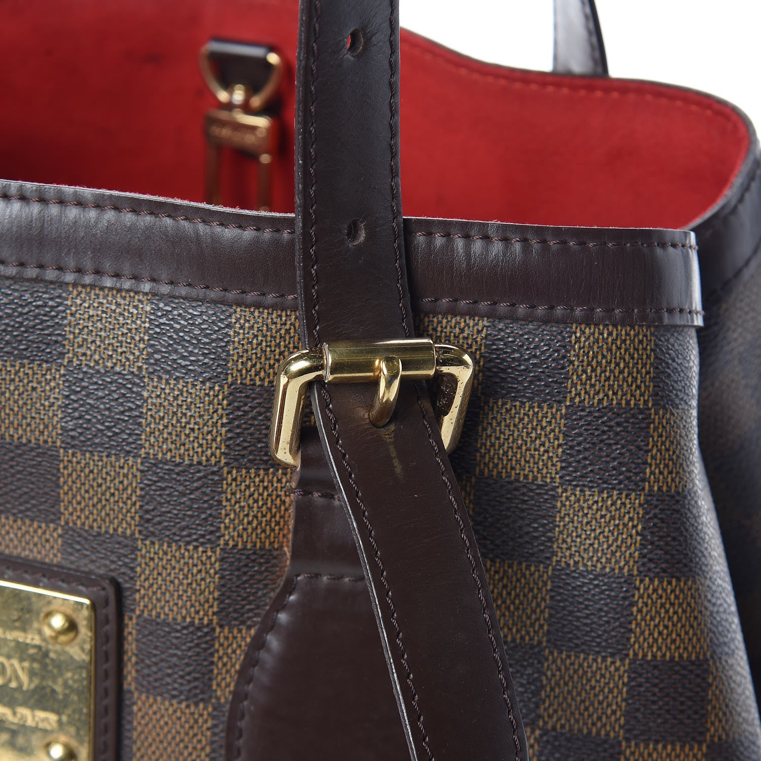 Louis Vuitton Damier Ebene Hampstead MM 23 of 26