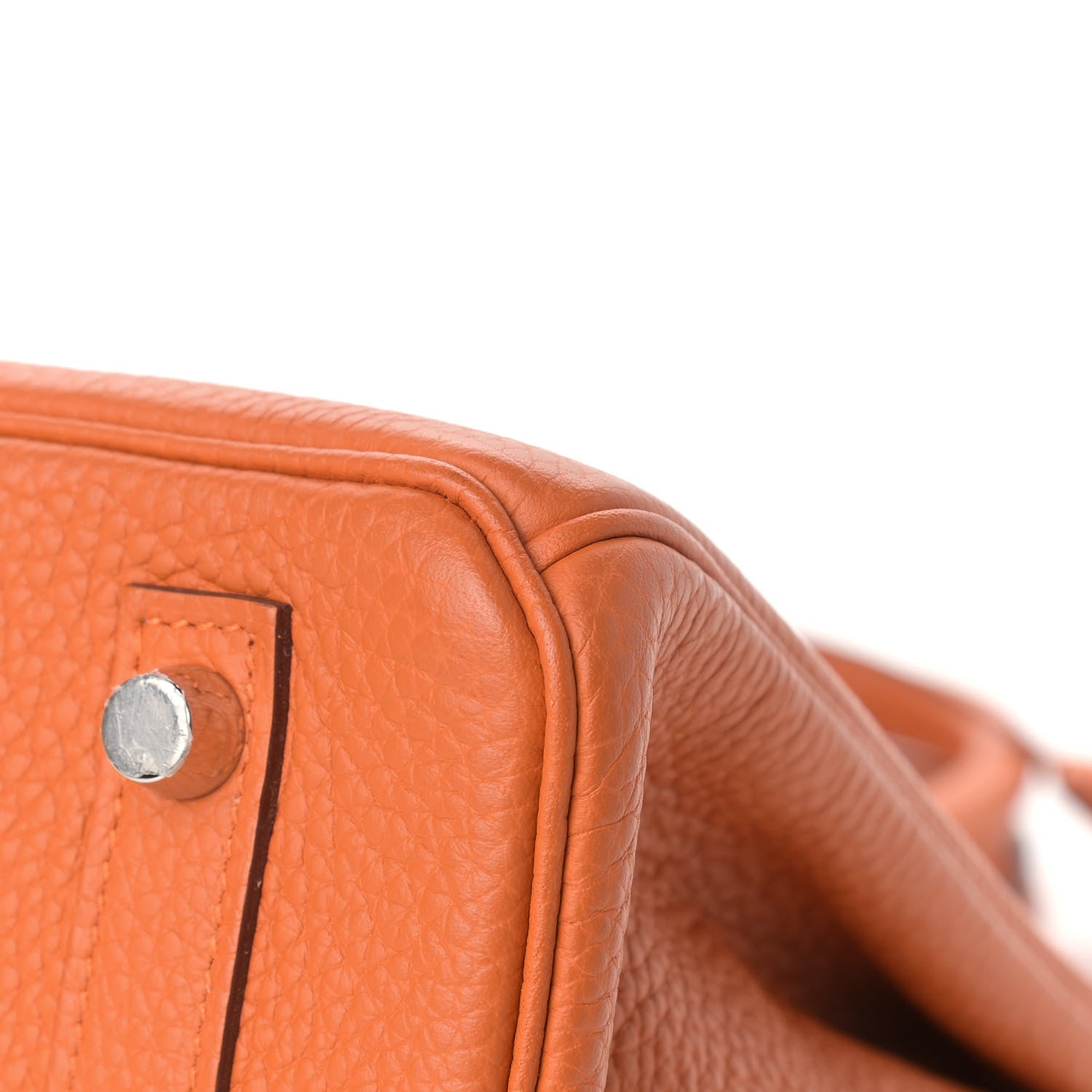 Hermes Togo Birkin 30 Orange 10 of 12