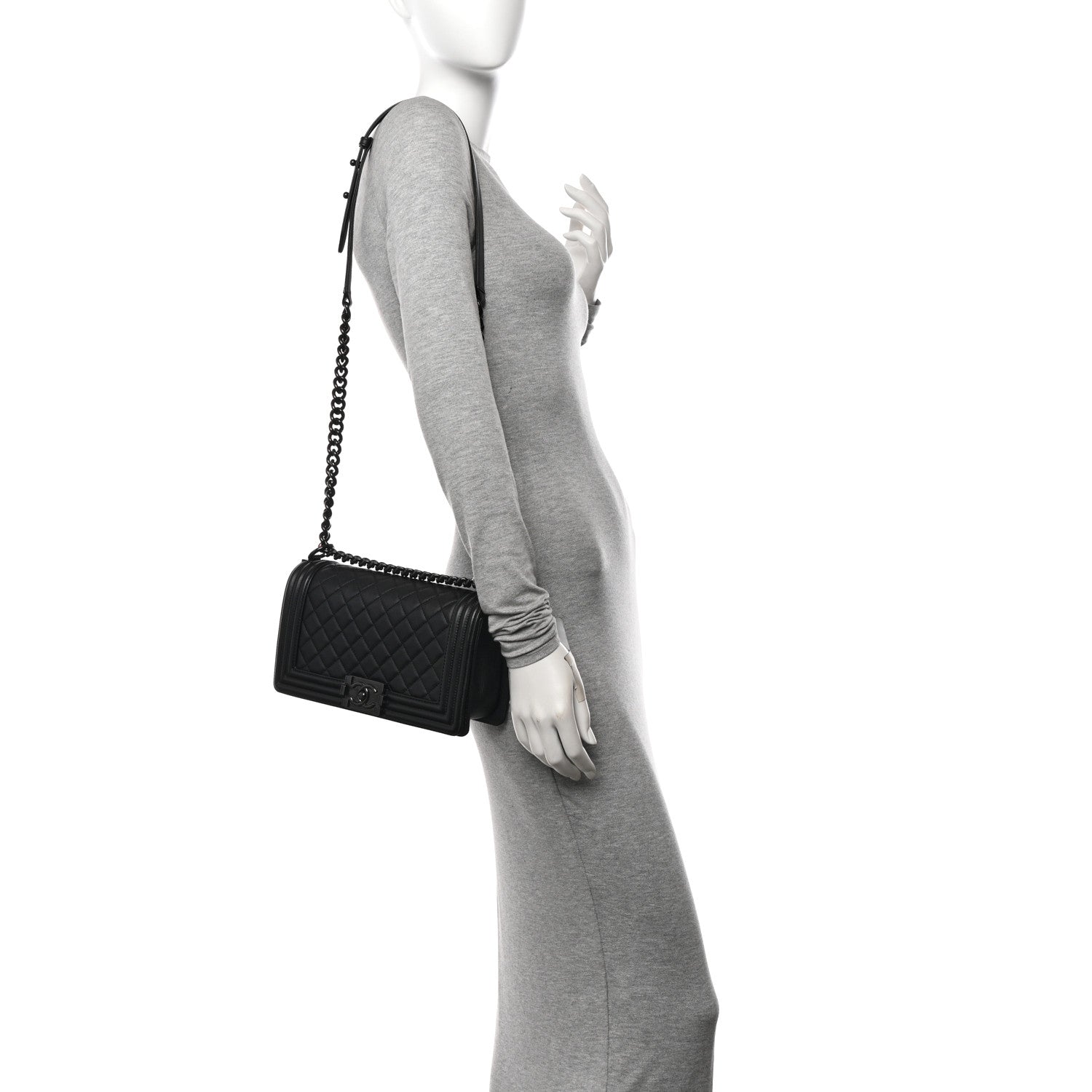 Chanel Shiny Lambskin Quilted Mini Coco Trip Flap Bag Black 2 of 11