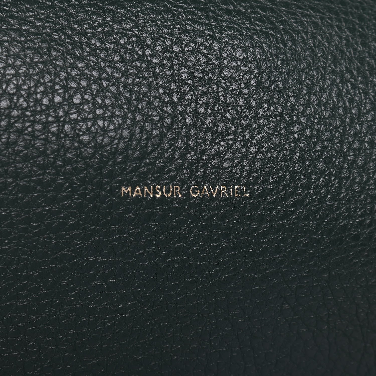 Mansur Gavriel Tumbled Calfskin Small Shopping Tote Green 6 of 9
