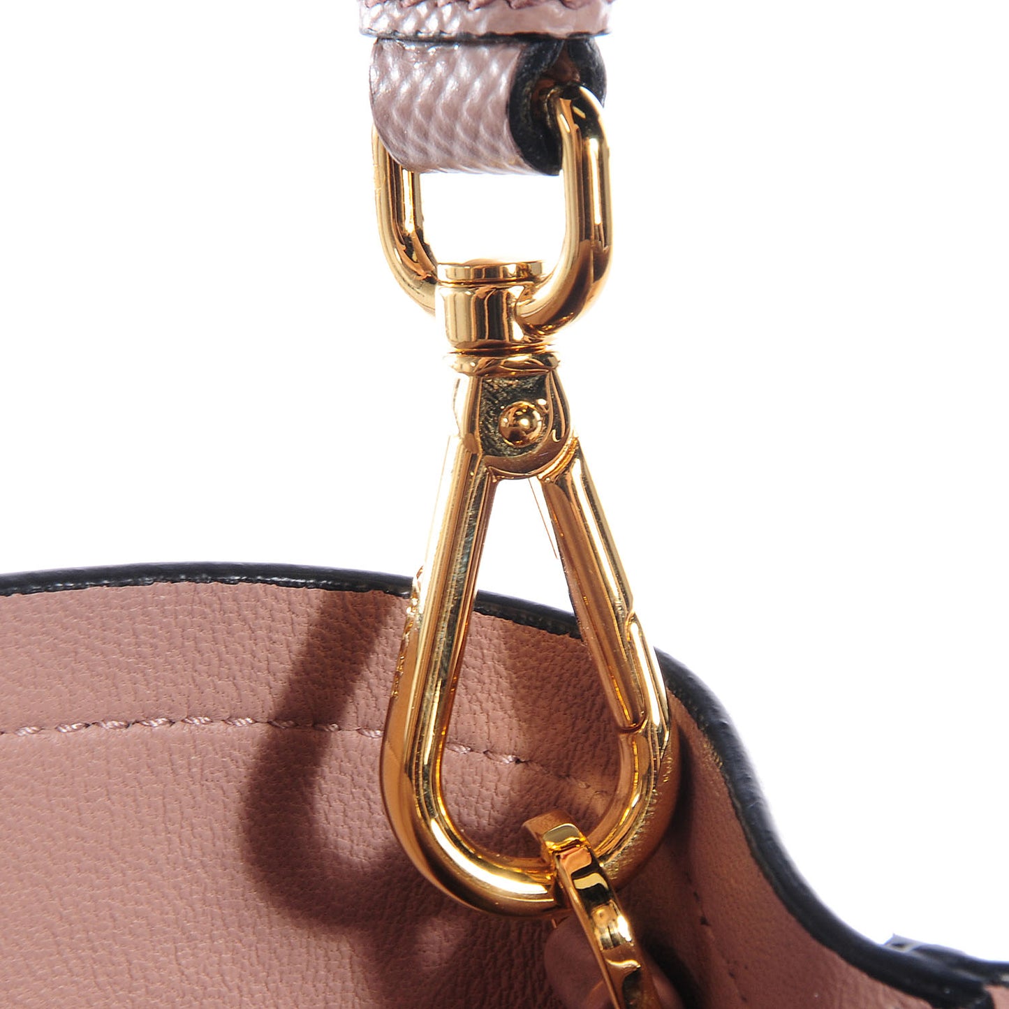 Saffiano Cuir Double Bag Cammeo