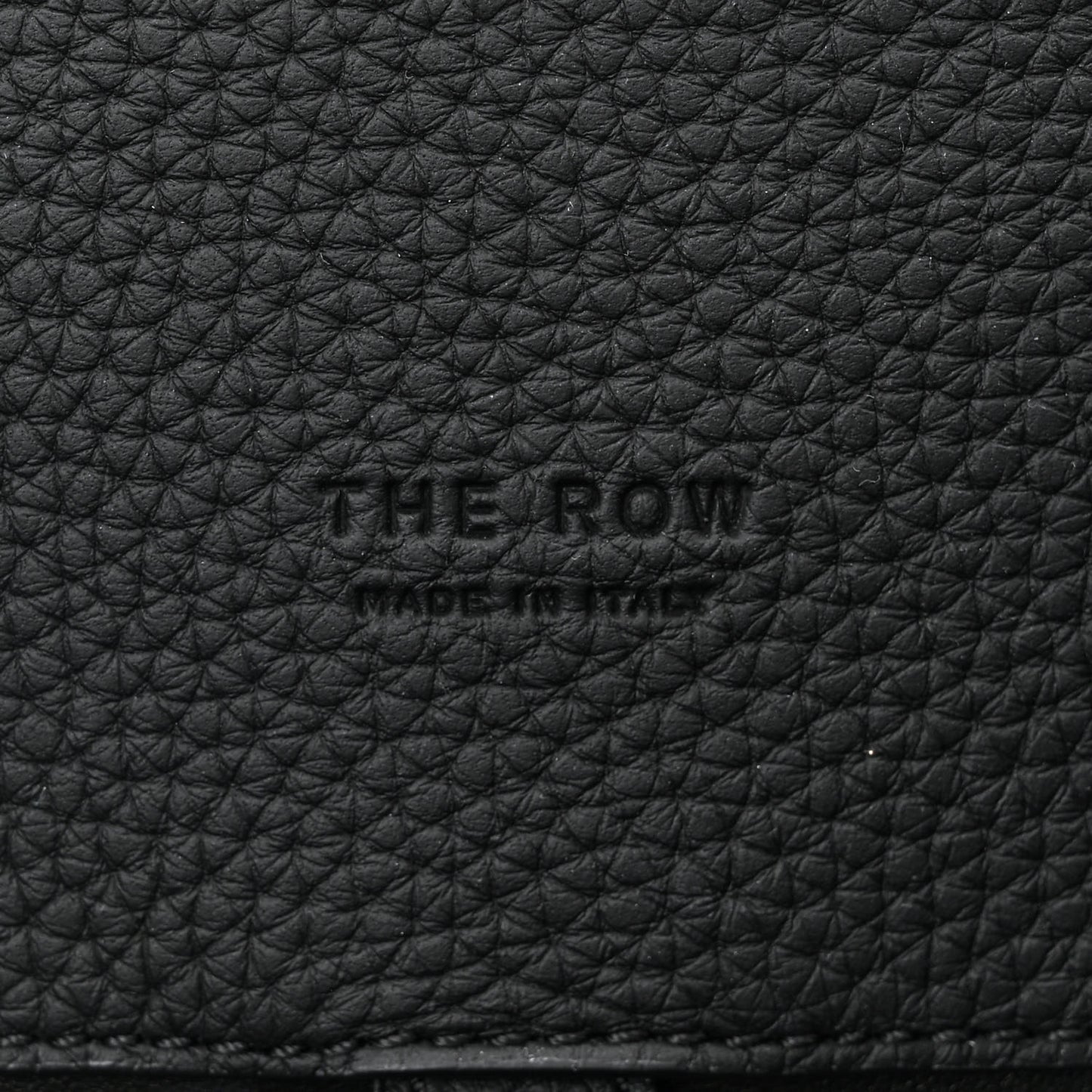 Grained Calfskin EW Margaux Black