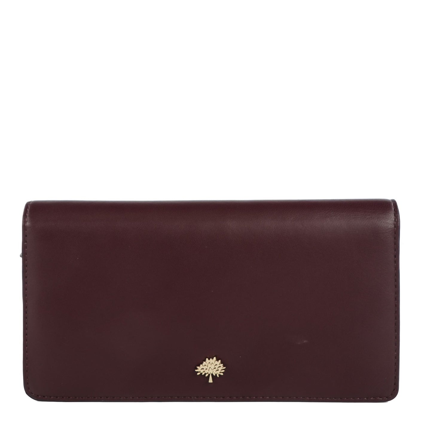 Nappa Tree Slim Wallet Oxblood Midnight Blue